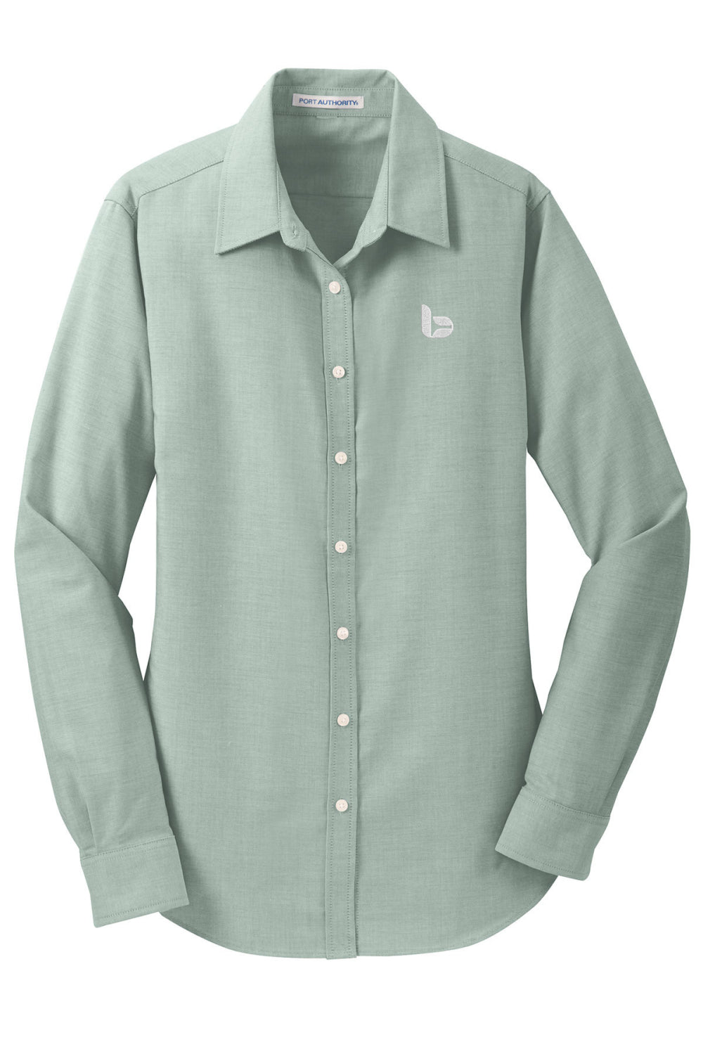 Port Authority® Ladies Long Sleeve SuperPro™ Oxford Shirt