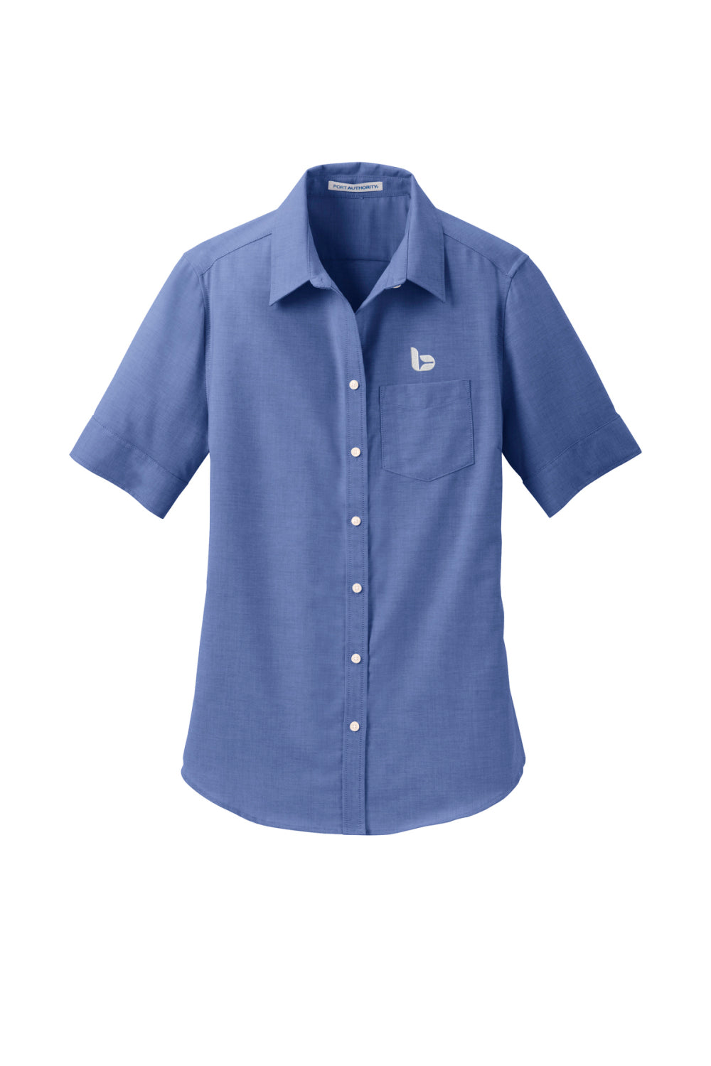 Port Authority® Ladies Short Sleeve SuperPro™ Oxford Shirt