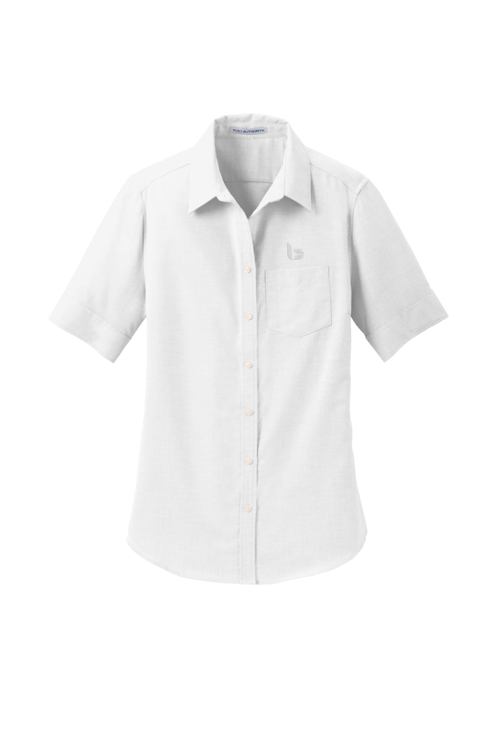 Port Authority® Ladies Short Sleeve SuperPro™ Oxford Shirt