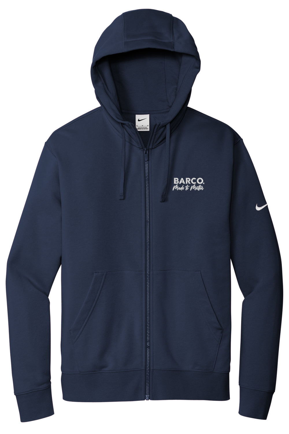 Nike Club Fleece Sleeve Swoosh Full-Zip Hoodie