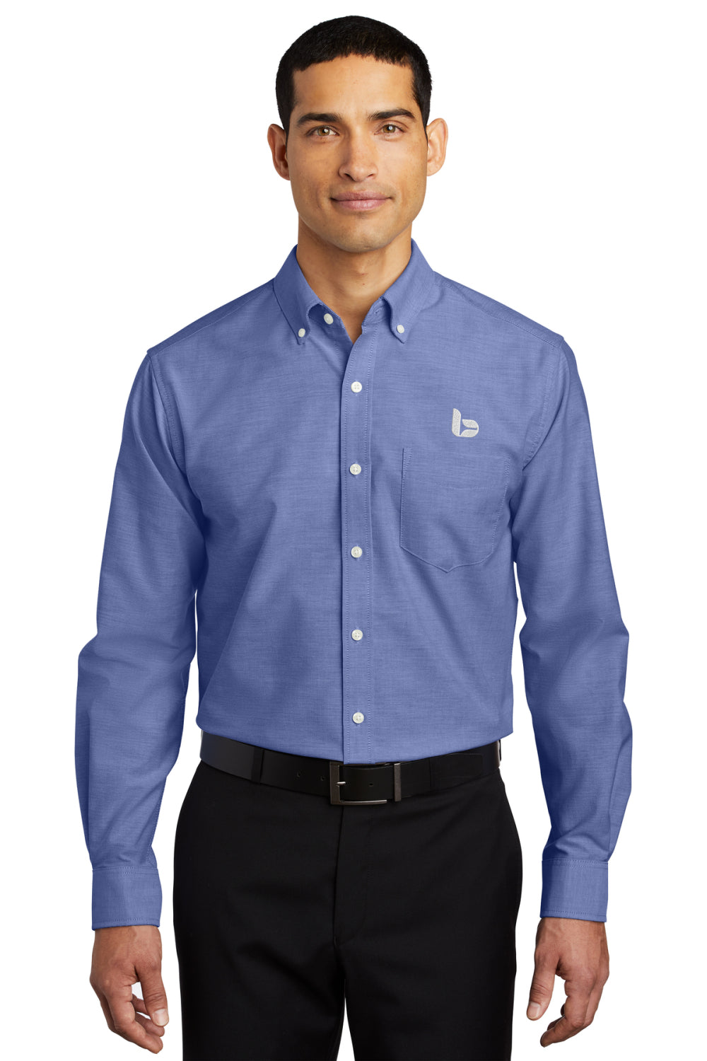 Port Authority® Long Sleeve SuperPro™ Oxford Shirt