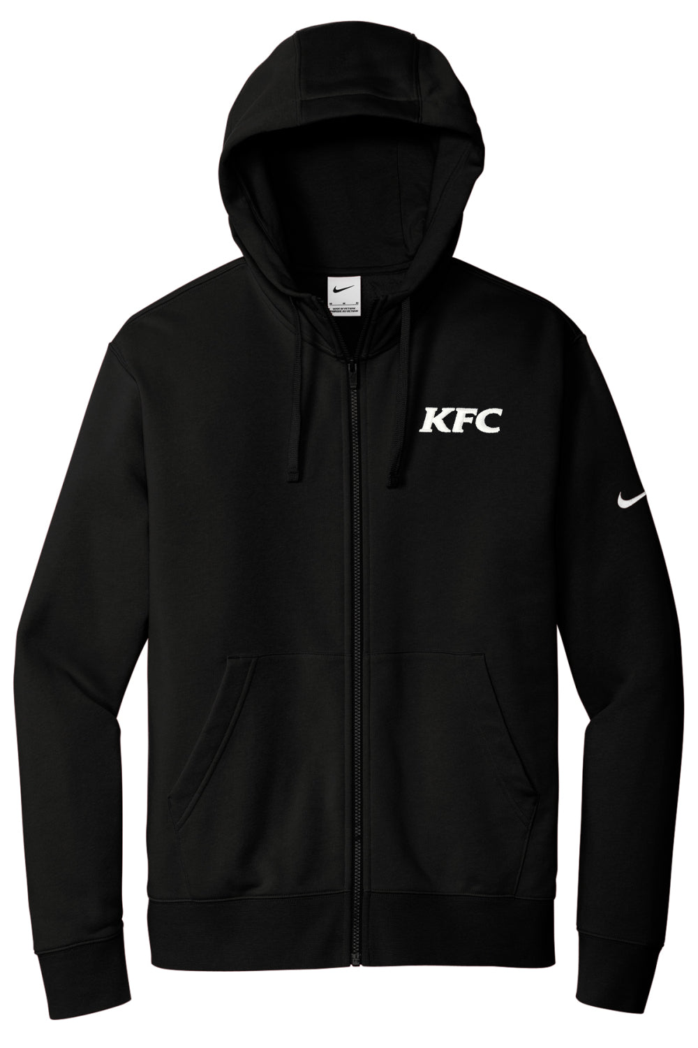 Nike Club Fleece Sleeve Swoosh Full-Zip Hoodie
