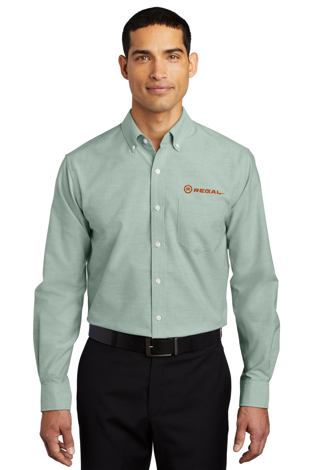 Port Authority® Long Sleeve SuperPro™ Oxford Shirt