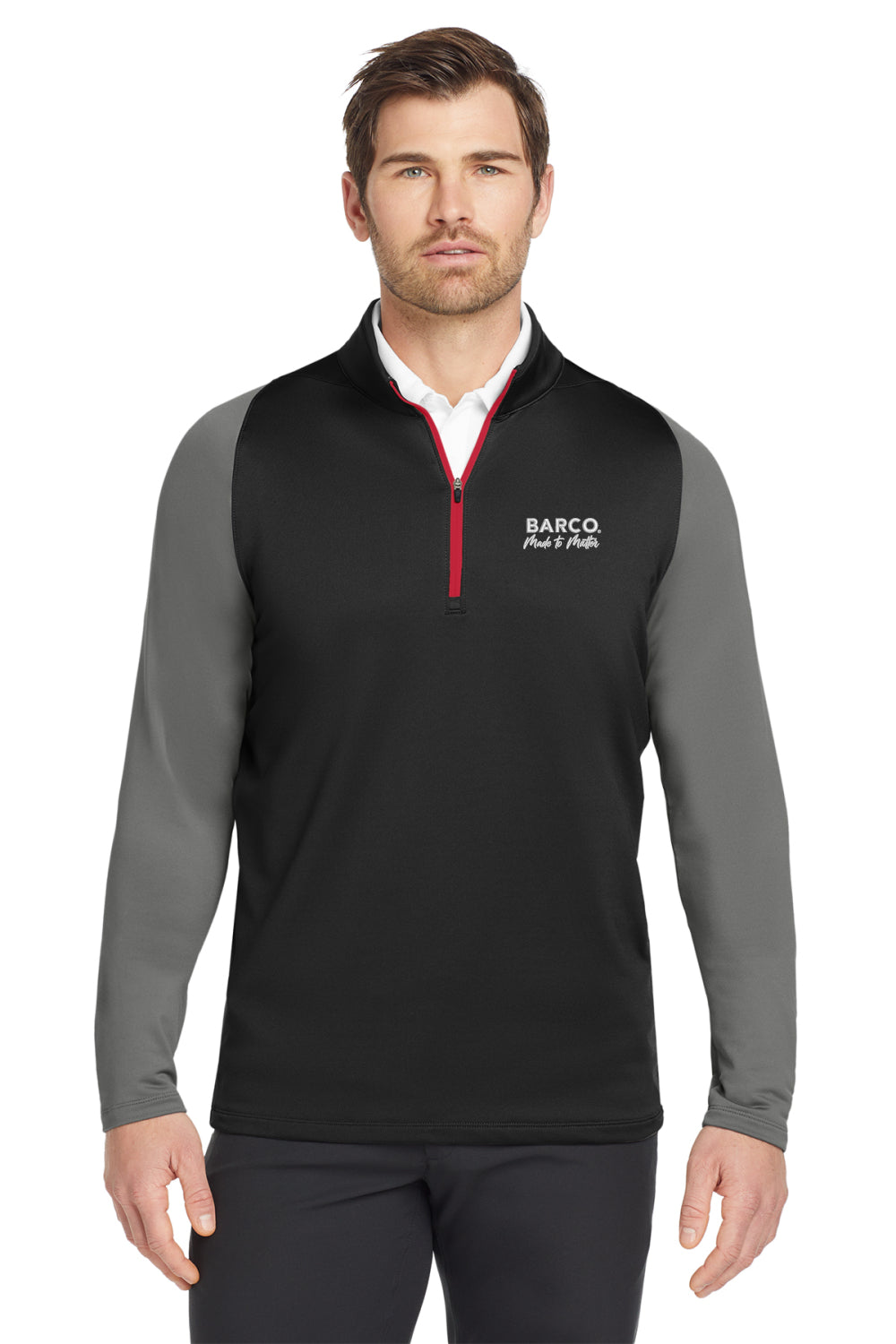 Black/Dark Grey/Gym Red