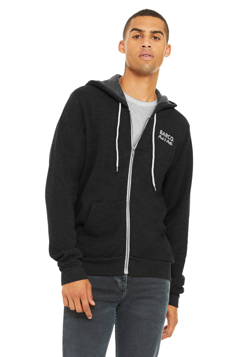 BELLA+CANVAS ® Sponge Fleece Full-Zip Hoodie