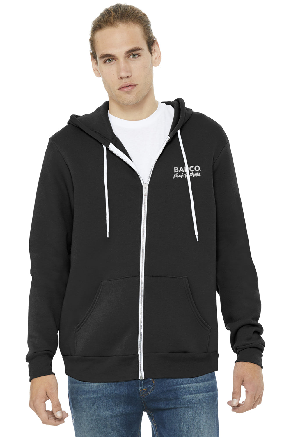 BELLA+CANVAS ® Sponge Fleece Full-Zip Hoodie