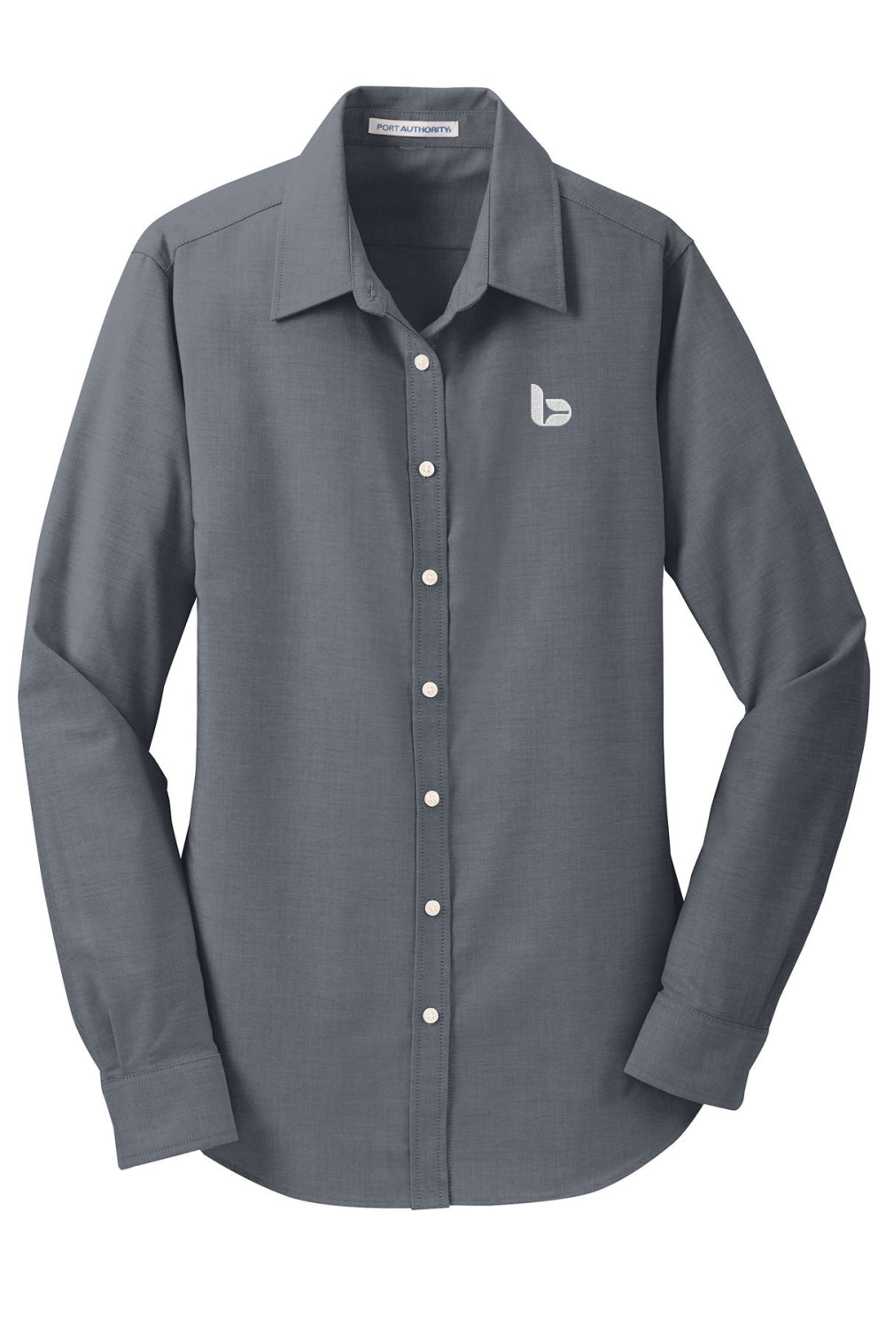 Port Authority® Ladies Long Sleeve SuperPro™ Oxford Shirt