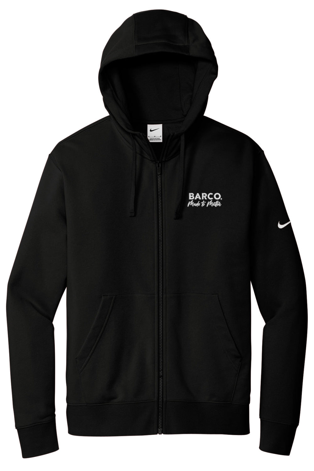 Nike Club Fleece Sleeve Swoosh Full-Zip Hoodie