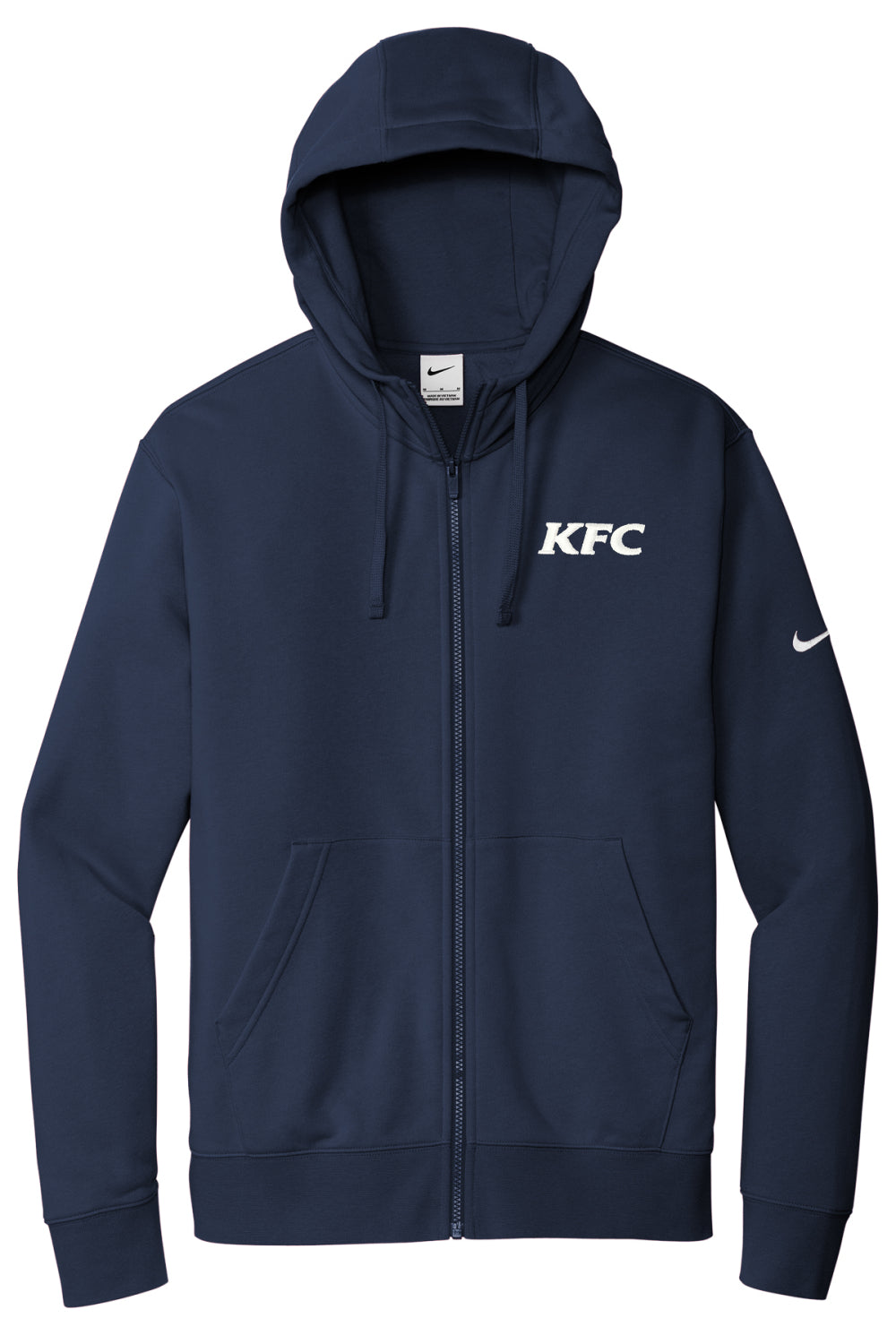 Nike Club Fleece Sleeve Swoosh Full-Zip Hoodie