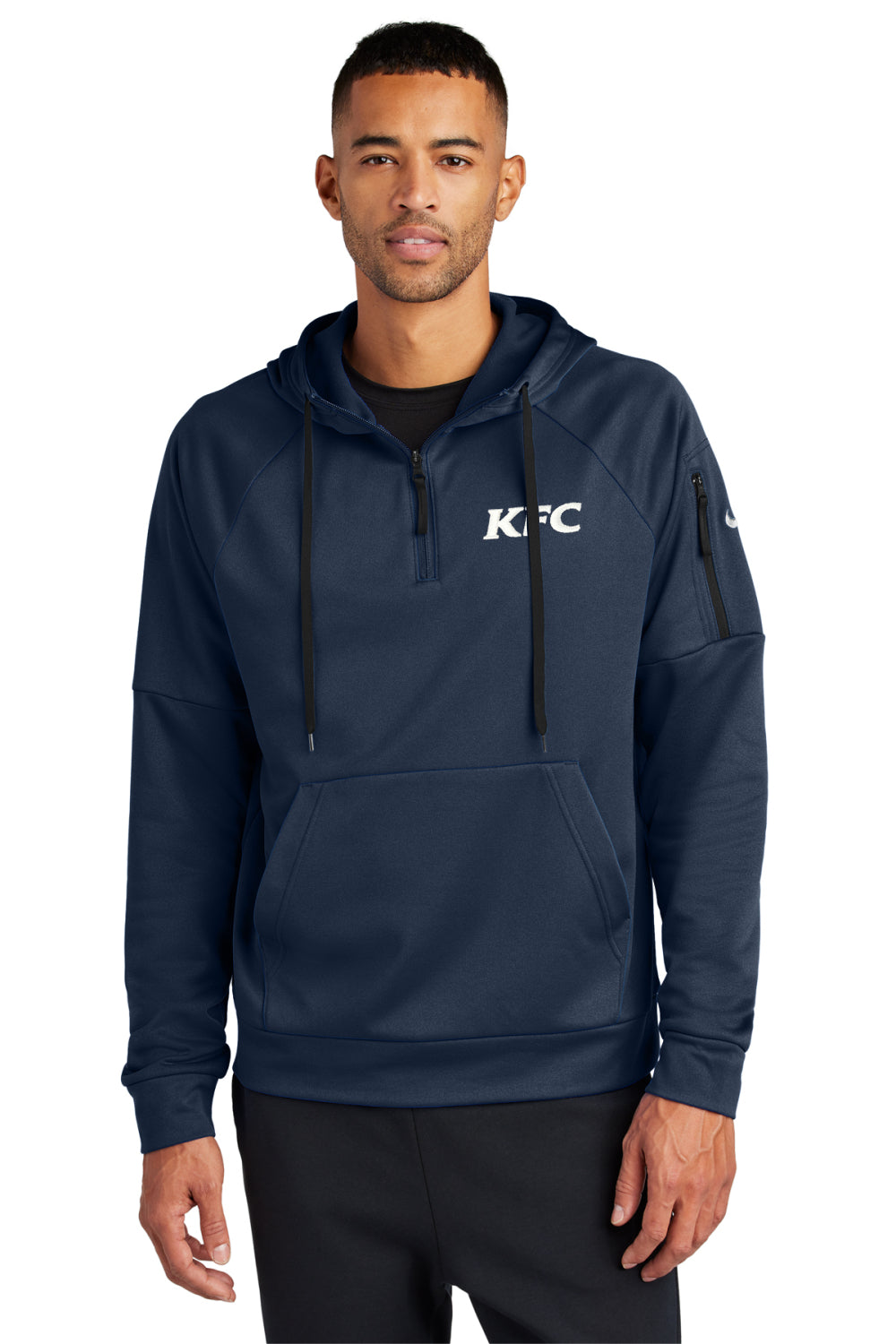 Nike Therma-FIT Pocket 1/4-Zip Fleece Hoodie
