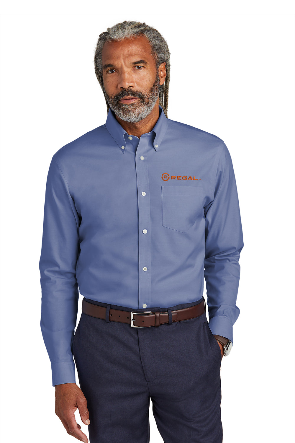 Brooks Brothers® Wrinkle-Free Stretch Pinpoint Shirt