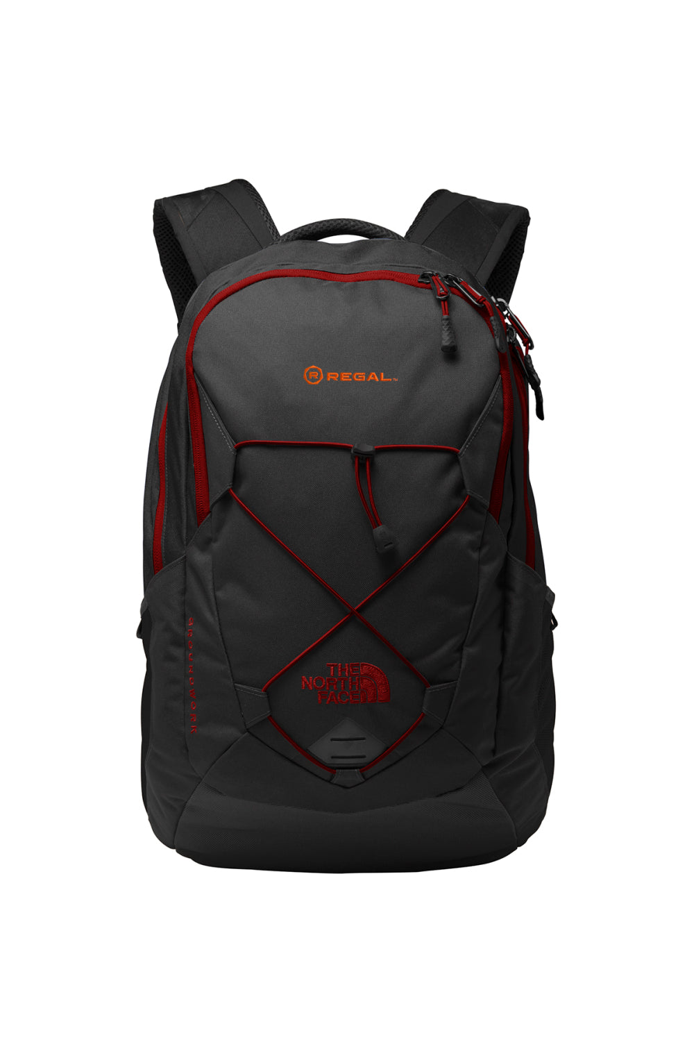 Dark Grey Heather/Cardinal Red