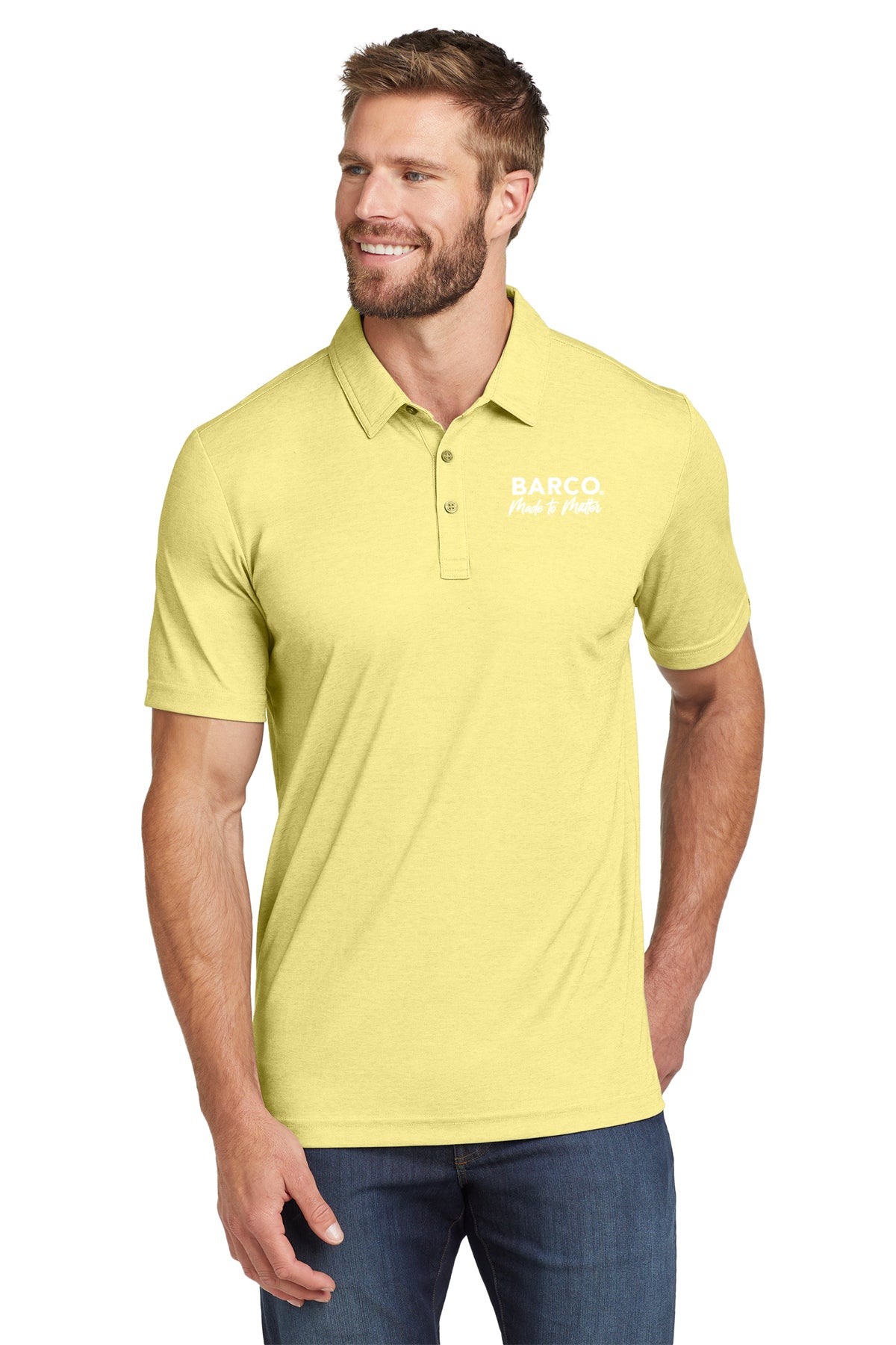 TravisMathew Oceanside Heather Polo